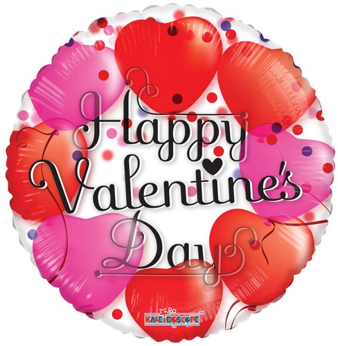 Ballons mit der Aufschrift Happy Valentinstag, verschiedene Farben - Bild 3 von 14