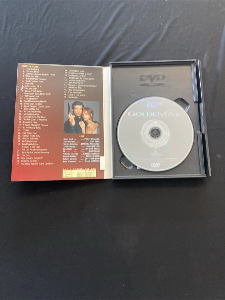 James Bond 007 - Goldeneye (DVD, 1995, Widescreen, Special Ed)   Pierce Brosnan - Image 3 of 3