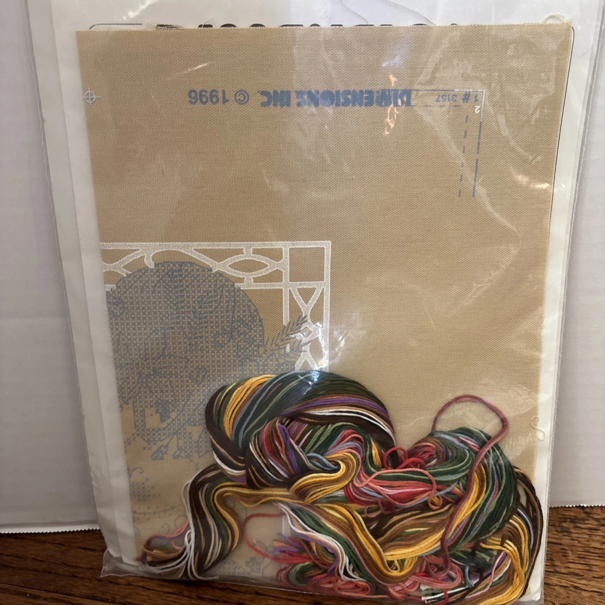 1996 Dimensions Seasonal Baskets Counted Cross Stitch Kit 3157 NEW 10" x 16"