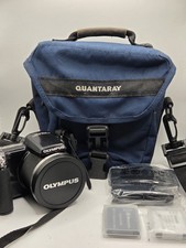 OLYMPUS SP-810UZ 14.0MP Digital Camera, Case  3 Batteries with Charger - 9275