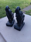 ROOKWOOD "Trunk Up" ELEPHANT BOOKENDS by William Purcell McDonald 1929