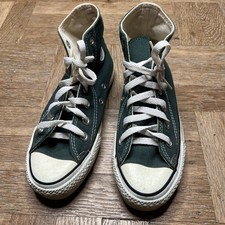 Vtg Green Converse Chuck Taylor All Star Made In The USA Mens 3.5 Woman  s 5.5