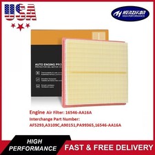 Engine Air Filter For 2019 - 2025 Subaru Ascent 2.4L Forester 2.5L 16546-AA16A