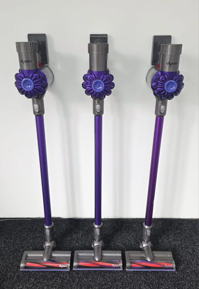Dyson Purple V6 Animal Cordless Vacuum Cleaner Reconditioned & New Battery - Image 2 of 4