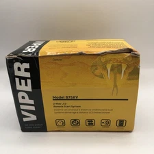 Viper 2 Way LCD Remote Car Start System Model 875XV