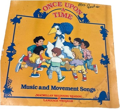 Macmillan Once Upon a Time: Music & Movement Songs PB Illustrated Ages 4-8