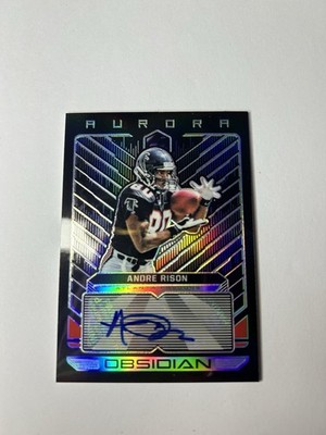 Andre Rison 2019 Panini Obsidian Aurdra Autograph /75 - #AA-ARI