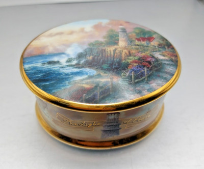 Thomas Kinkade Music Box Light of Peace Ardleigh Elliott You Light Up My Life 98