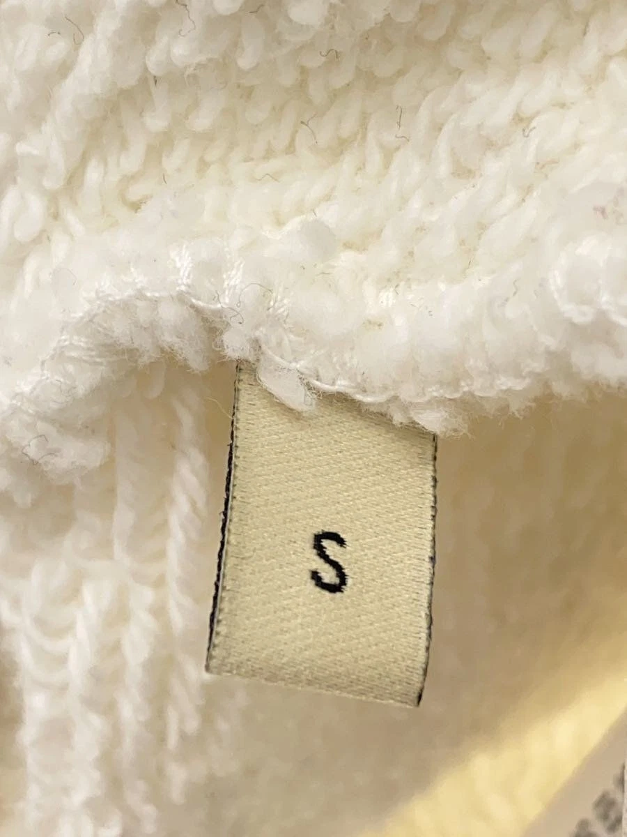 GUCCI felpa con cappuccio S cotone bianco 702607 usata