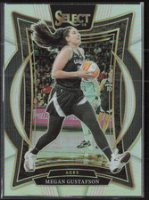 2025 Panini Select WNBA #17 - Megan Gustafson - Las Vegas Aces - - Basketball