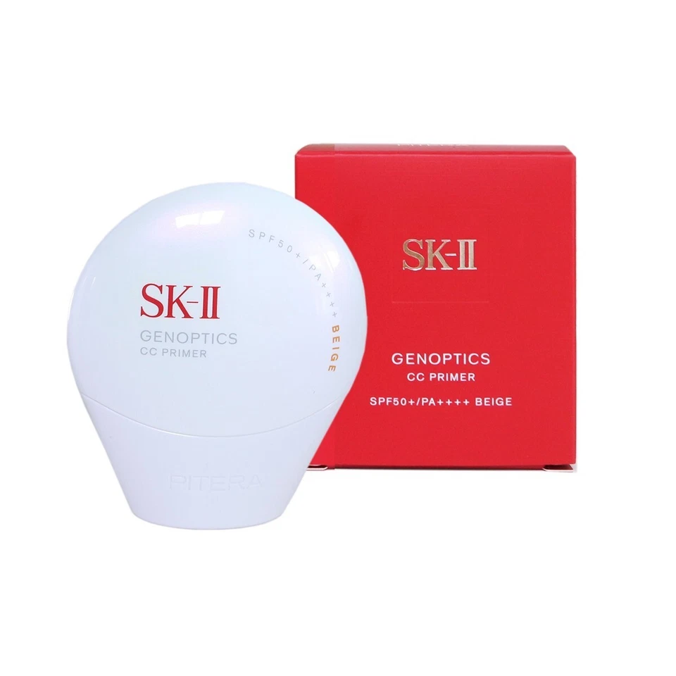 SK-II Genoptics CC Primer #Beige 30g SPF 50+/PA ++++  + Gift Mask  SK2 Japan - image 2 of 4