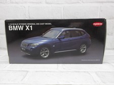 Mini Car 1/18 Kyosho Bmw X1 Blue Model