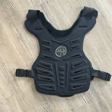 Tippmann Black Paintball Padded Vented Chest Protector Body Armor T307001 NEW