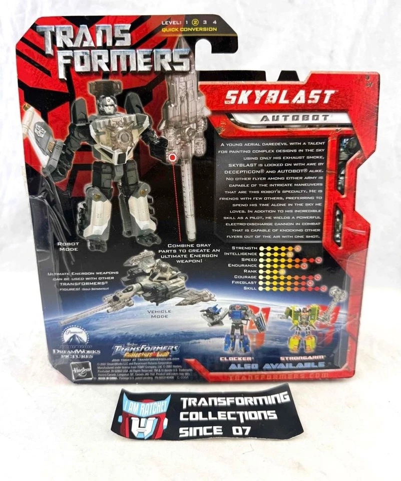 Transformers 2007 Movie Scout Class Skyblast MOSC Target Exclusive - Image 2 of 2