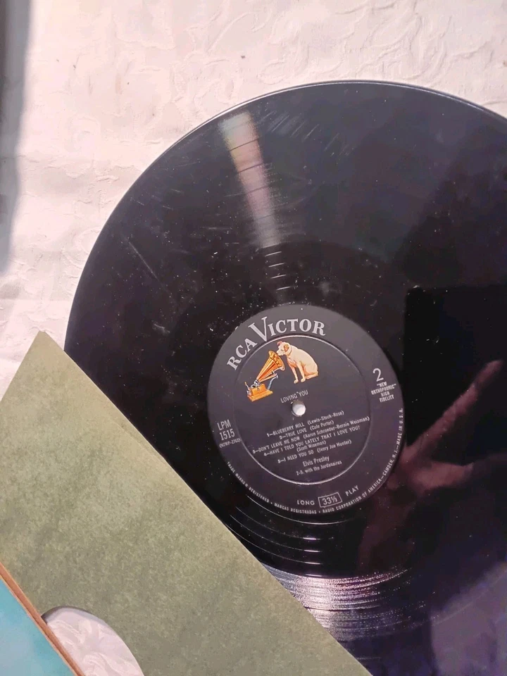 Elvis Presley – Loving You LP RCA Victor LPM-1515 USA 1957Description :Vinyle - Photo 2/4