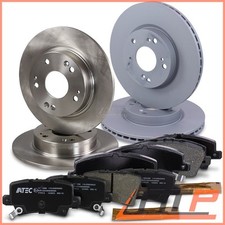 DISCHI FRENO + PASTIGLIE ANTERIORI POSTERIORI PER HONDA CIVIC MK 8 FN FK 05-