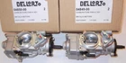 Dellorto PHM 41mm PAIR carburetors rubber mount Ducati, Guzzi LeMans  #4849/4850