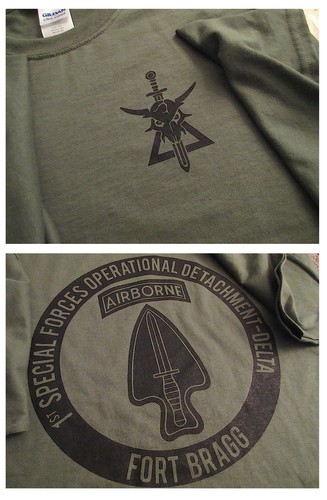 Delta Force (1st SFOD-D) Fort Bragg T-Shirt XL Military Collectible Ultra Co 6oz