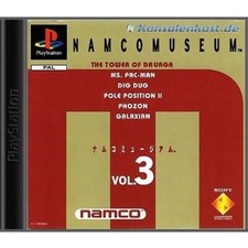 Thumbnail of ebay&reg; auction 296588926402 | PS1 / Sony Playstation 1 Spiel - Namco Museum Vol. 3 nur CD