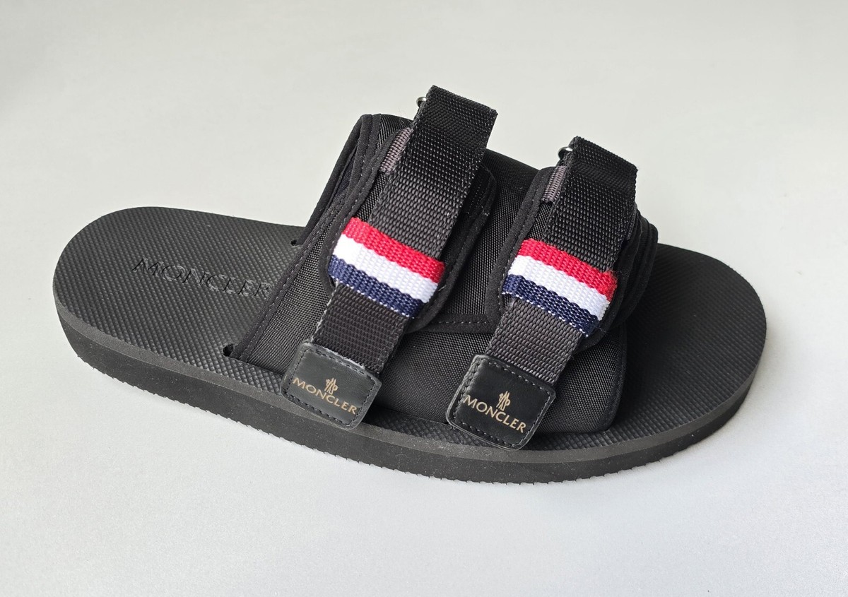 ゆ*こ様 新品未使用 MONCLER ブラック サンダル 40 【56b1529 ゆ*こ様 新品未使用 MONCLER ブラック サンダル 40 【56b1529