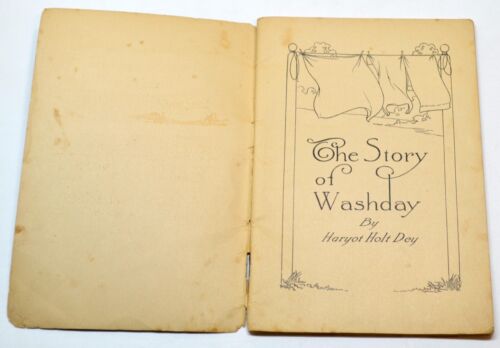 Vntg Standard Oil Co. ""The Story of Washday"" mit Obst- und Geleerezepten ca. 1906 - Bild 2 von 11
