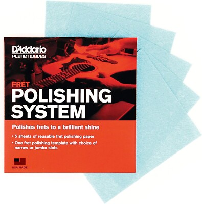 D'Addario PW-FRP Gitarrenbund Poliersystem.