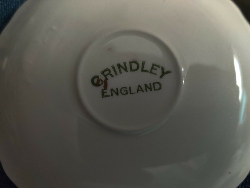 Grindley English Porcelain small Tea Cup And Saucer - Picture 9 of 10