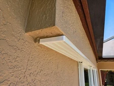 Head Jamb End Caps for PGT Vinyl & Aluminum Pocket Sliding Doors – Finish Trim