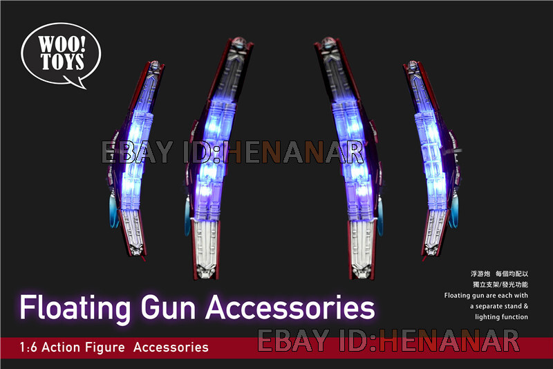 Woo toys WO-005 Floating Gun Accessories For Iron Man Fit 1 Woo toys WO-005 Floating Gun Accessories For Iron Man Fit 1