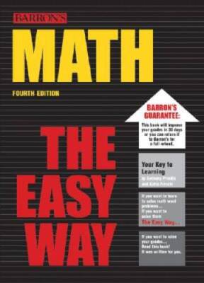 Math the Easy Way (Barron's E-Z) - Paperback By Prindle, Anthony - GOOD