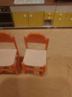 Vintage Tomy Dollhouse Kitchen Refrigerator Stove  Sink Dishwasher Chai — photo 6