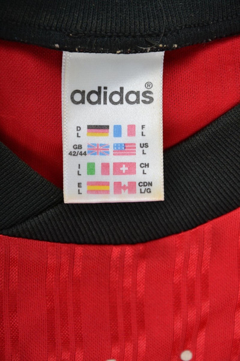 adidas グリーン 長袖シャツ フランス製　L 古着　トレスポ　レントン 楽天市場】90's USA製 □ アディダス ビッグ トレフォイル ロゴ