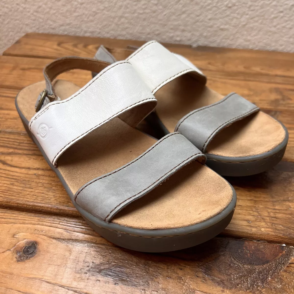 Born oconee banded leather sandals clearance