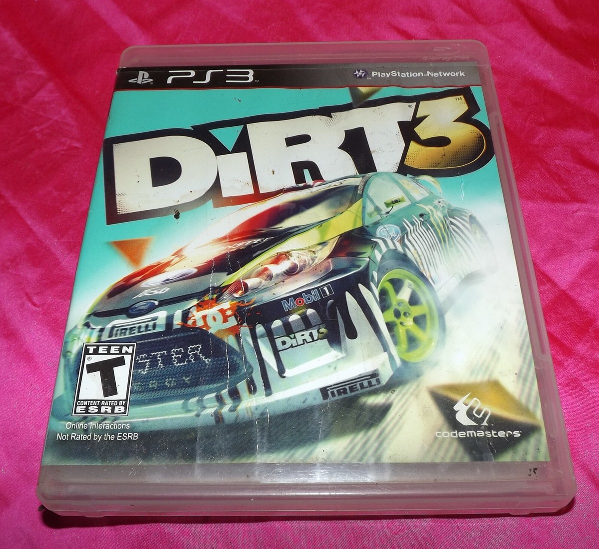 🎮 SONY PLAYSTATION PS3 DIRT CASE NO MANUAL NO GAME DISC