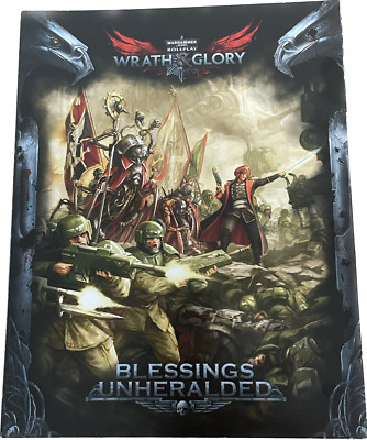 Warhammer Roleplay Wrath & Glory Blessings Unheralded Zusatzheft  Pen and Paper
