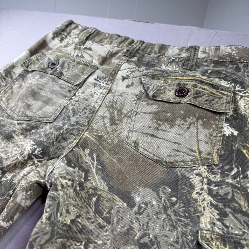 Realtree Pants Womens 18 2XL Camo Scent Hunting Cargo Max-1 XT Buck Deer Pockets - Image 3 of 4