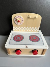 Hape 2-in-1 Play Wooden Tabletop Kitchen  Grill- No Accessories