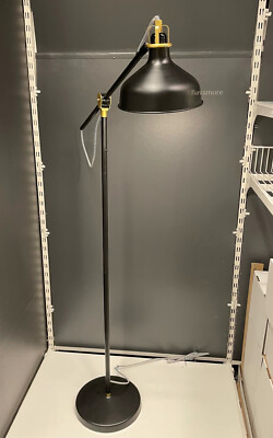 IKEA RANARP ラーナルプ フロアスタンド ブラック IKEA RANARP Floor Reading Lamp, Steel Black Adjustable BRAND NEW