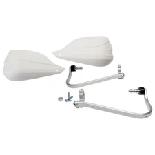 Barkbusters Storm Two Point Mounted Handguard Kit White For Honda Africa Twin