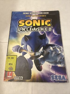 Sonic Unleashed Paperback Off Base Productions Staff Prima Games P49