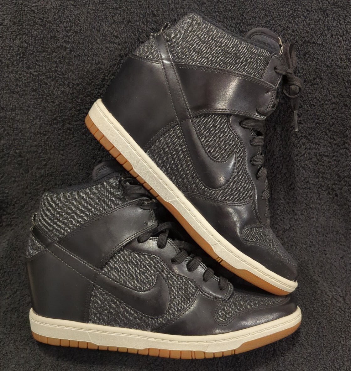Nike Dunk Sky Hi Essential Women's Size 11 644877-003 Wedge