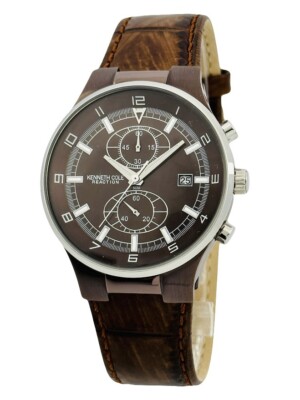 Kenneth Cole Orologio Analogico Quarzo Uomo con Cinturino in Acciaio Inox KC15111014