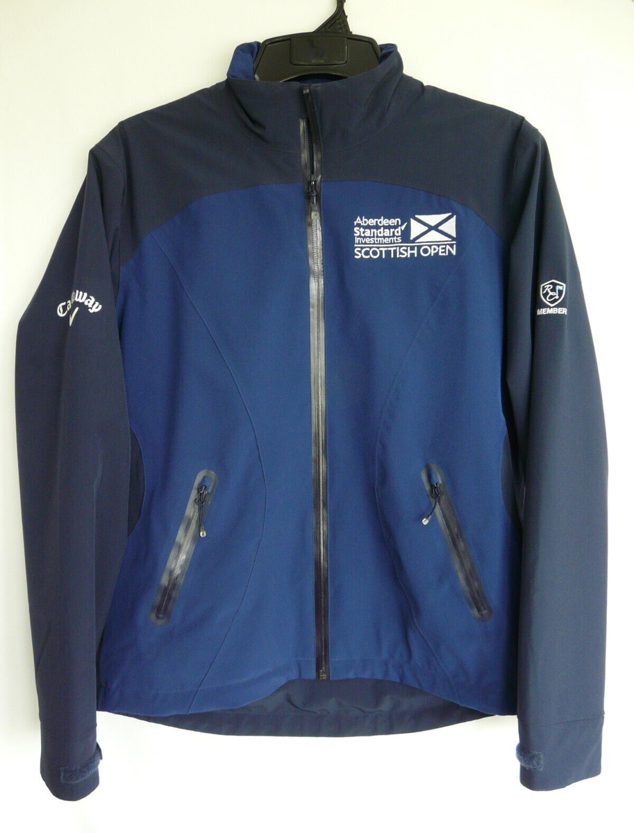 CALLAWAY THE OPEN Women's WEATHER SERIES Waterproof GOLF JACKET Medium