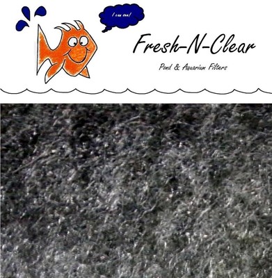 Aquarium Activated Carbon Pad 10'' x 18'' x 1/2''