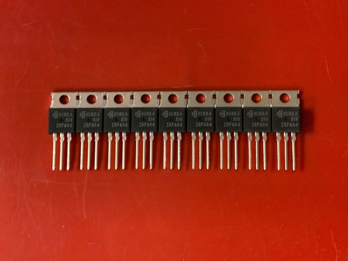 10x IRF634 SAMSUNG 8.1A 250V 0.45 OHM N-CHANNEL Si POWER MOSFET TO ...
