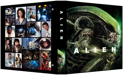 ALIEN Custom 3-Ring Binder Photo Album SIGOURNEY WEAVER/SKERRITT/KOTTO ...