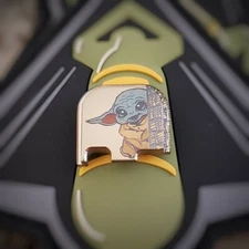 Titanium Glock Back Plate fits 43 / 43X / 48 - Smile Child