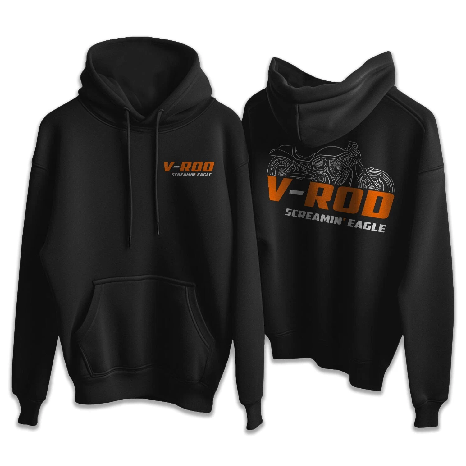For H daviidson VRSCSE Screamin' Eagle V-Rod 2005 fans - Motorcycle Hoodie