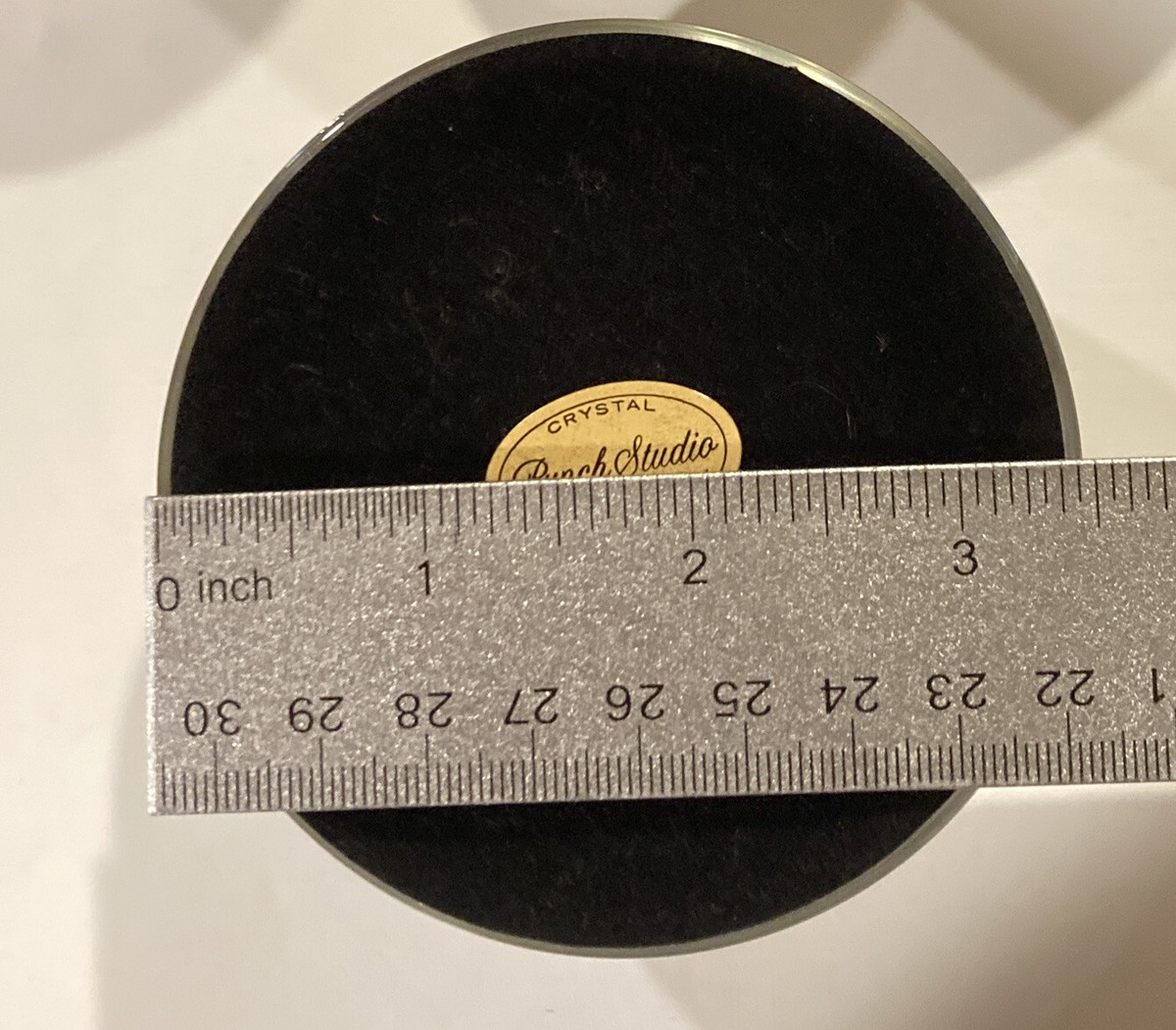 PUNCH STUDIO CRYSTAL PAPERWEIGHT W/BOX MADE IN FRANCE M | eBay