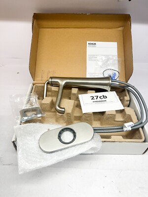 KOHLER Tone K-26437-4K-BN Vessel Tall Single Handle Bathroom Sink Faucet 1.0 GPM